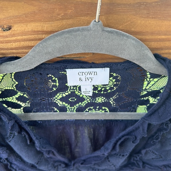 Navy blouse - Picture 2 of 2